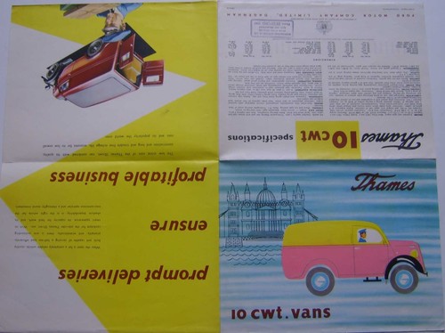 Ford thames 10cwt 1956 - ford,