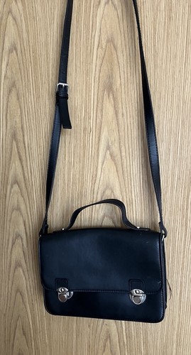 Atmosphere black faux - faux, leather