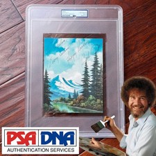 BOB ROSS * PSA * Autograph