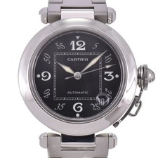 CARTIER Pasha C W31043M7 Date black Dial Automatic Unisex Watch R#143730