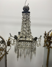 Gorgeous Hanging Crystal Pendant Chandelier H46cm W30cm