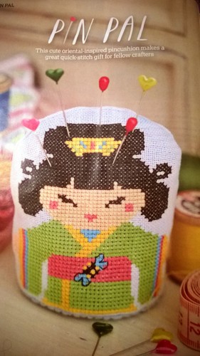 Cute geisha pin - cute,