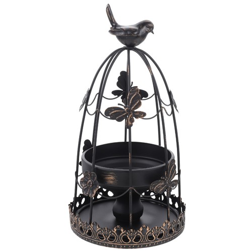 Candle holder decor bird cage - ,
