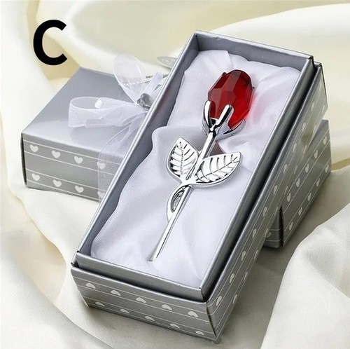 Crystal glass rose - glass, flower