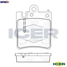 BRAKE PAD SET DISC BRAKE