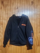 Black hoodie with STHIL chain
