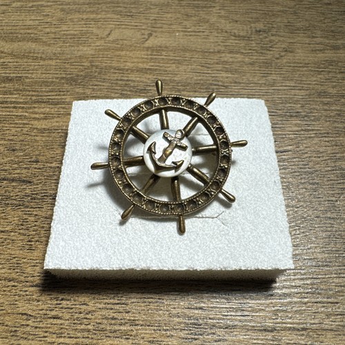 Vintage anchor sailing wheel - anchor,
