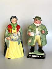 TONY WELLER & SARAH GAMP Gibsons Burslem England Figurines, Pickwick Papers