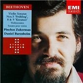 Barenboim : Beethoven - Violin Sonatas KREUTZER AND CD FREE Shipping, Save £s