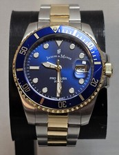 Jacques Du Manoir Pro Scuba Diving Watch Blue Display - c049300162217 ch.hh