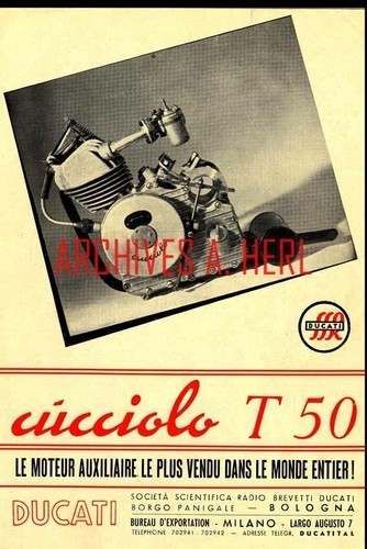 Ducati cucciolo motorcycle - cucciolo,