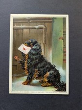 Victorian Xmas Greeting Card