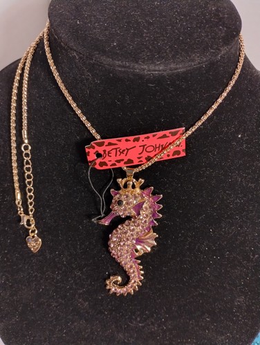 Betsey johnson seahorse - seahorse, with