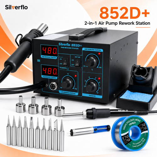 Digital soldering iron - iron, air