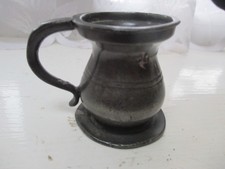 Pewter Measure 1/4 Gill 19th