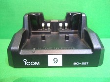 Genuine Icom Radio BC-227 Single Rapid Charger Charging Dock For IC-F52D/F3400D