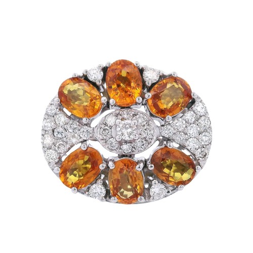 Vintage 18kt white gold ring - vintage,