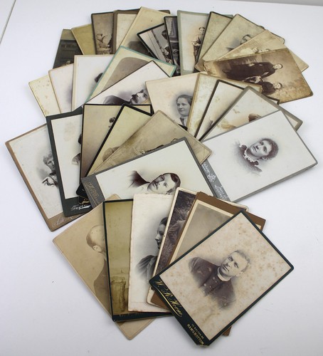 Cabinet cards job - cards, large