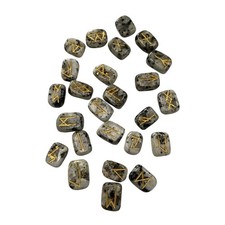 Elder futhark rune set tumbled - futhark,
