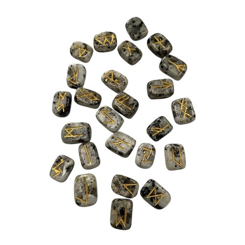 Elder futhark rune set - set, tumbled