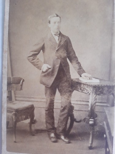Cdv dapper man garlick - cdv, by