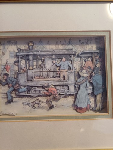 Rare train picture - 3d, by