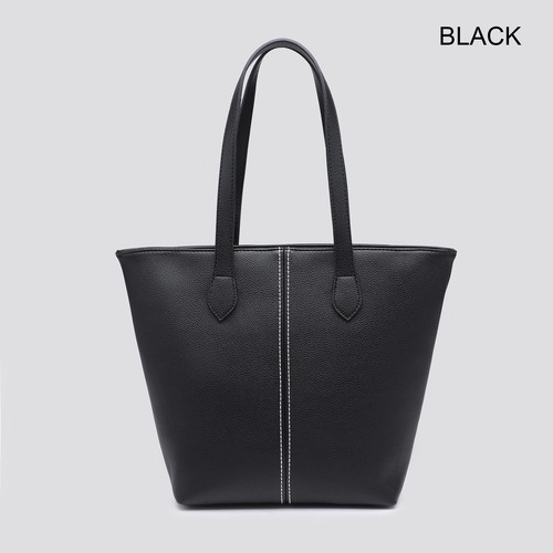 Womens faux leather tote bag - faux,