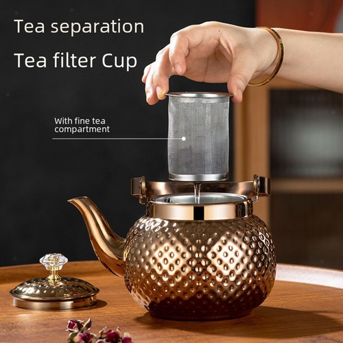 Stainless steel teapot - stainless,