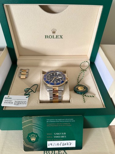 Rolex submariner blue - submariner, men's