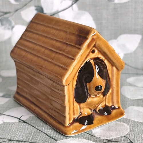 Vintage szeiler money - box, dog