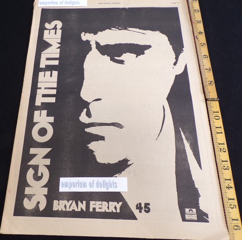 Bryan ferry sign of - ferry,