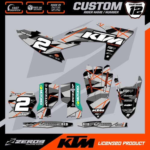 Ktm motocross graphics custom - ktm, graphics,