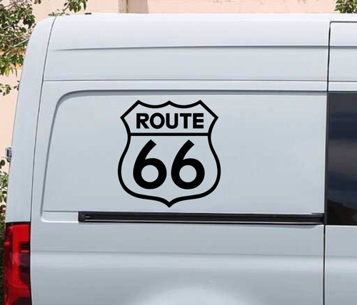 Route sign wall - sign, sticker