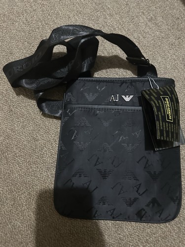 Armani jeans black faux - armani,