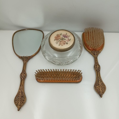 Vintage embroidered dressing - vintage,