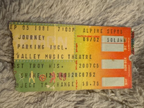 Vintage 1981 journey escape - 1981,