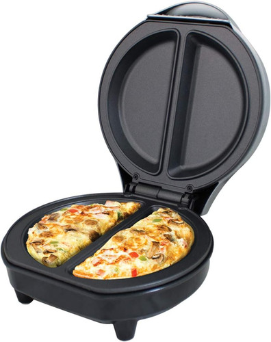 Dual omelette maker electric - maker,