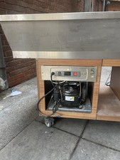 Commercial kitchen Polar Stainless Steel Fridge worktop Unit appliance 