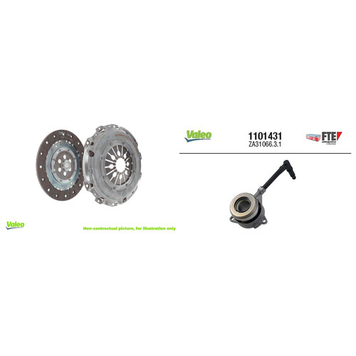 Valeo clutch kit with - with, central