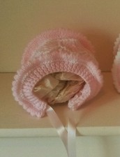 NEW Hand knitted  baby girl