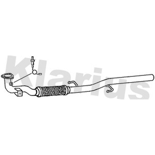 Front centre exhaust pipe for - centre,