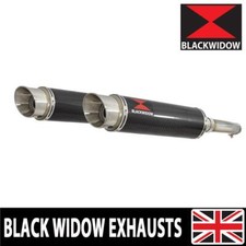 GL1500 GL 1500 Goldwing Twin Exhaust Silencer Kit 350mm GP Round Carbon CG35R
