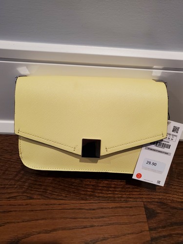 Zara yellow crossbody bag - yellow,