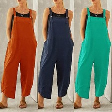 Women Cotton Linen Strappy