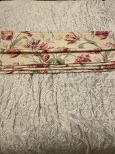 Laura Ashley Gosford Cranberry Roman Blind With Blackout Lining