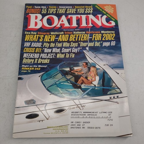 Boating magazine september - boating,