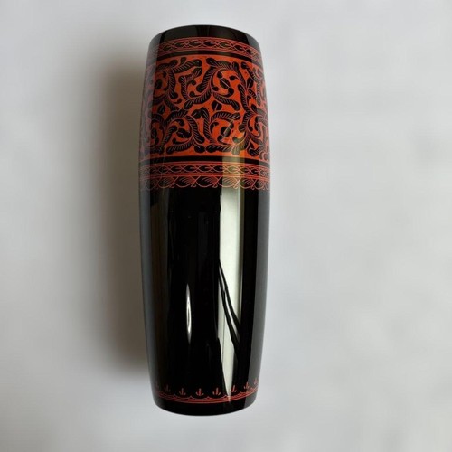 Japanese kagawa lacquer - japanese, vase