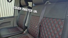Fit With: VW Transporter T5 T6 Seat Covers 3 Seater 1+2 with 2 armrest covers