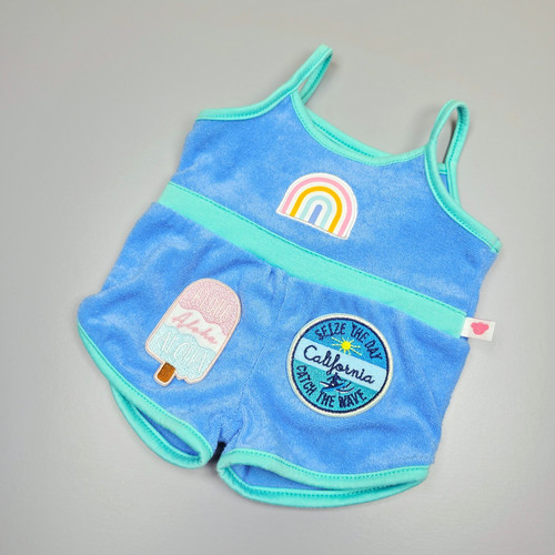 Build bear blue rainbow - build, ice