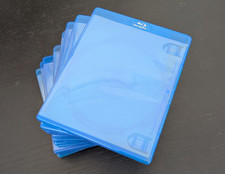 9 x Amaray Branded Blu-ray Single Cases